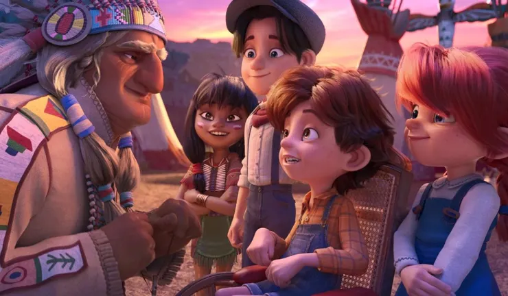 夏恩酋長將Nick視為一塊瑰寶。