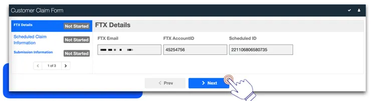 表單一：FTX Details