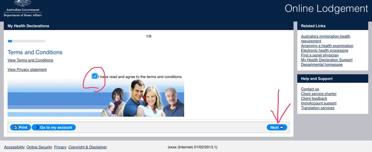 打勾直接下一頁