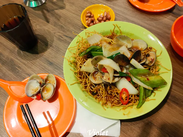 豉汁蛤蠣廣炒麵