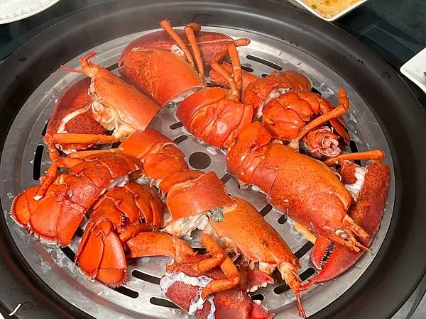 ＋（新北美食）濤濤海鮮蒸氣鍋～海鮮清蒸最好吃、澎湃上湯瑤柱粥