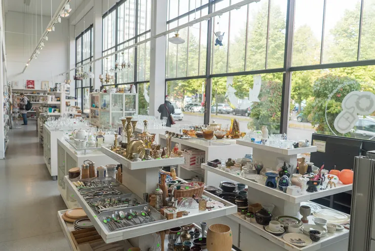 回收再利用中心（Kierratyskeskus）店內一隅