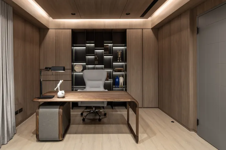 (作品呈現：郡天鑽書房設計，點我觀看完整作品)