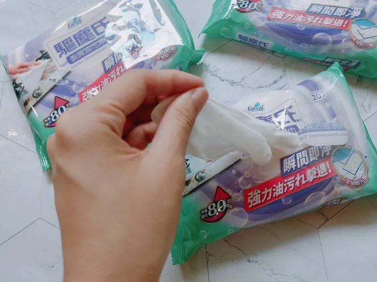 驅塵氏廚房油污濕巾