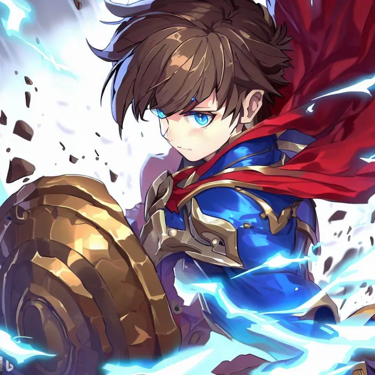 冰奧的<神盾>擋下了西川的<暴風雪>，不過盾牌壞了~