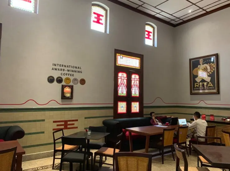 三寶麟博物館的咖啡館
