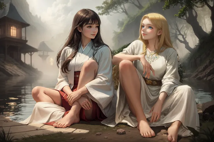 服裝與表情置換完畢