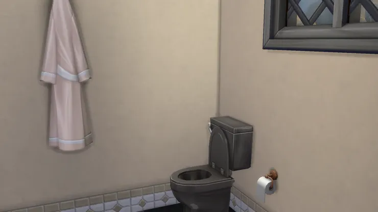 以前我見過棗紅、綠色、泥土色的馬桶和潔具，但灰色不知有否見過。現在的大部分是白色，悶死了。