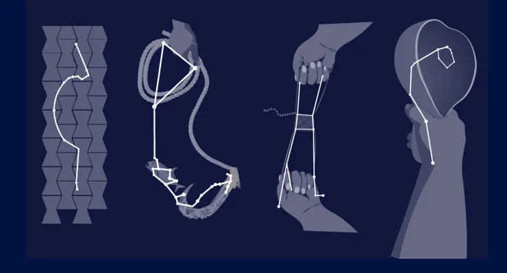 夏威夷四大星座家族意象
(圖片來源:https://imiloahawaii.org/the-four-star-families)