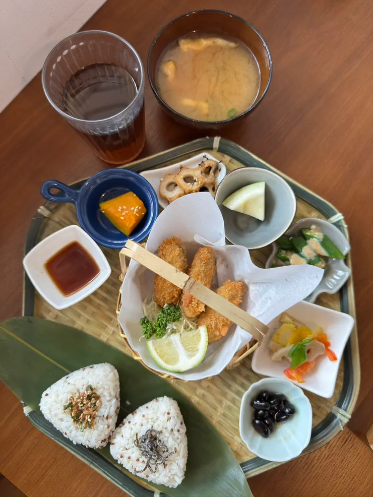 廣島牡蠣飯糰套餐