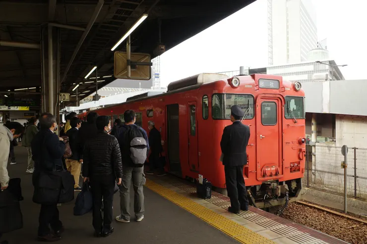 造型復古的電車