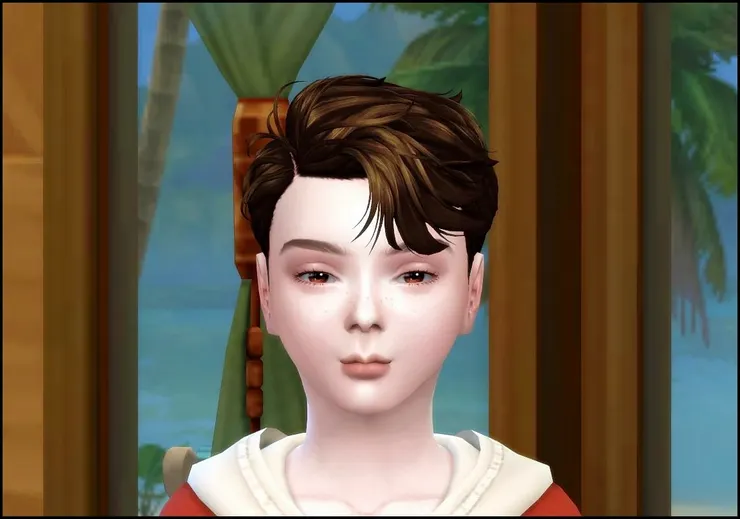 目前還看不出比較像誰,但至少是長得好看的!