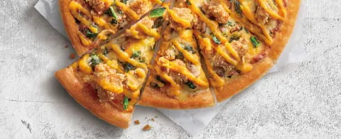 近期推出的金沙黃金脆雞口味