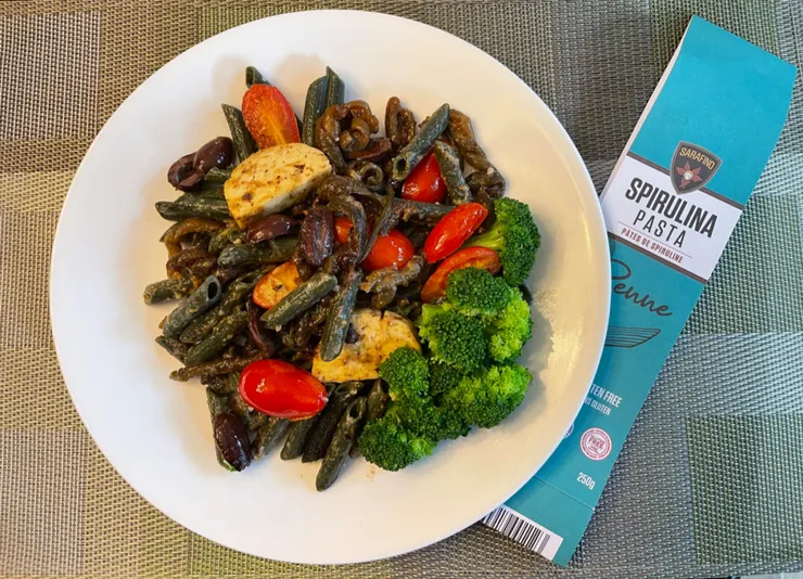 純素螺旋海藻意大利面