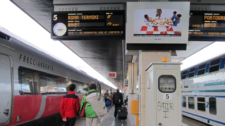 搭乘普通車到托斯卡尼