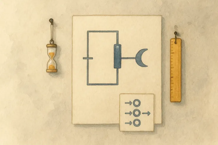 放下火花,讓流路歸位。