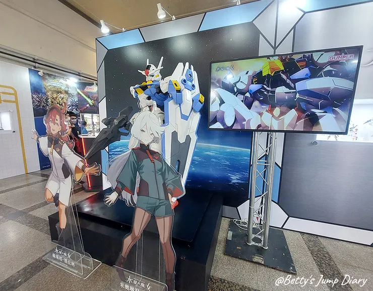 ▲水星的魔女-風靈鋼彈/圖片來源:Betty's Jump Diary