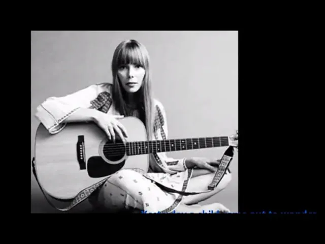 加拿大著名女歌手：Joni Mitchell  (YouTube 截圖）