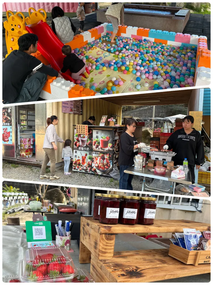 兒童遊戲區跟販賣區