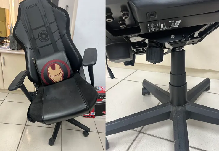 OSIM 電競天王椅漫威限定款維修