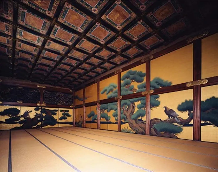 大廣間 四之間 松鷹圖