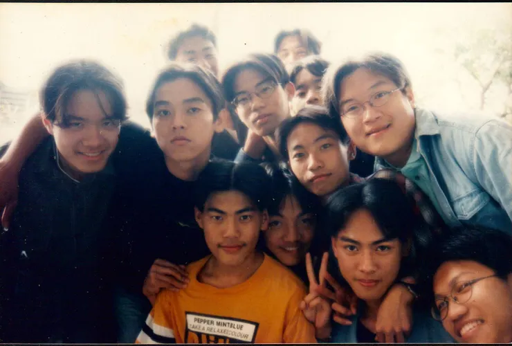 我那時的髮型怎麼可以ㄙㄟ逗得這麼服貼??