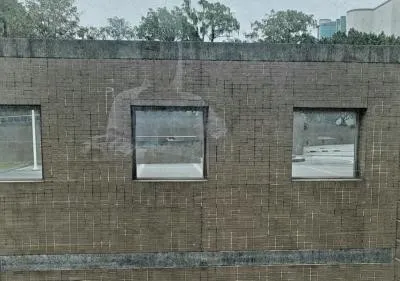 國美廣場.車道裝飾(李建崑攝影)