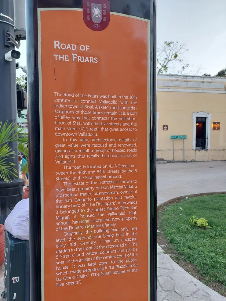 Road of The Friars in Valladolid 