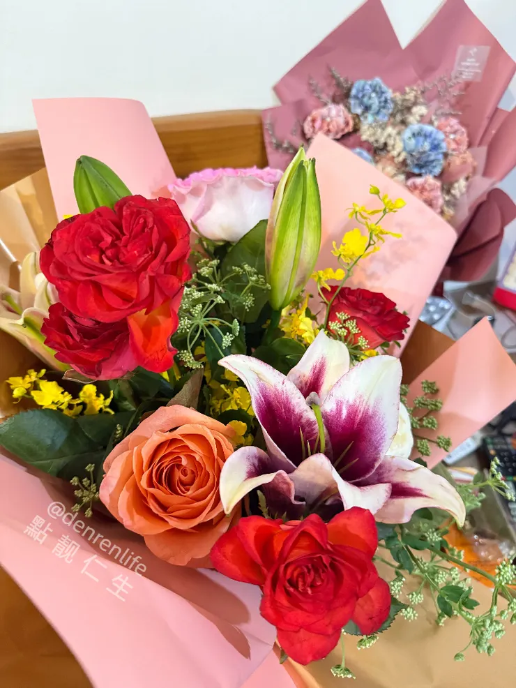 點靓仁生旅遊美食生活地圖-美麗的母親節花束