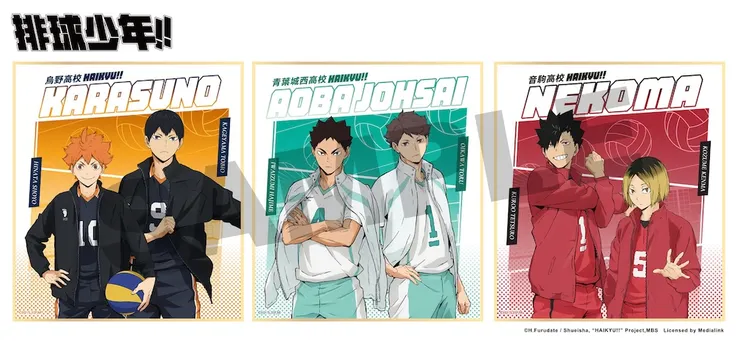 《排球少年!!》新光南西_簽名版