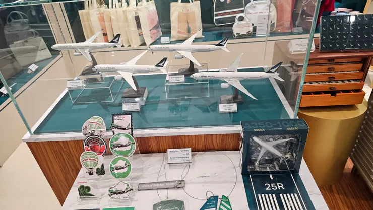 國泰航空各式各樣的飛機模型!
