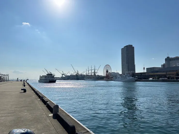 餐廳離神戶港口非常近