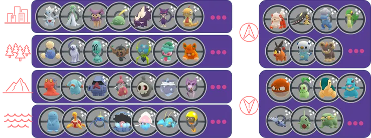 驚奇多多的世界_野外寶可夢