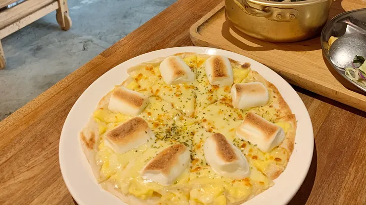 甜蜜DIY起司烤餅/卡士達+棉花糖