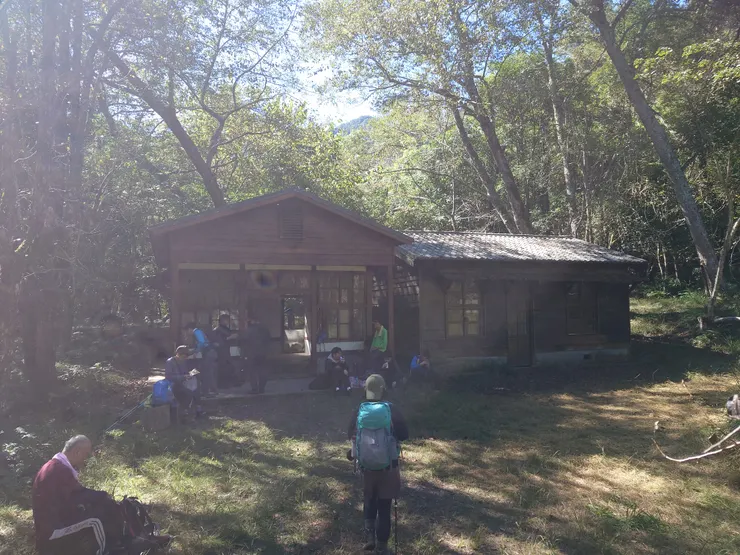 沿途唯一有復原再造的白石駐在所