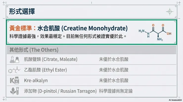 哪一種肌酸最好?