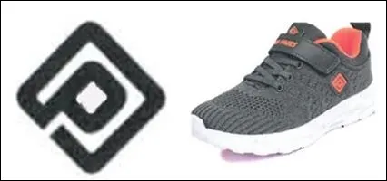 圖2. Dream Pairs的DP標識；圖片來源：Iconix Luxembourg Holdings SARL v Dream Pairs Europe Inc and another [2025] UKSC 25, at p. 3.