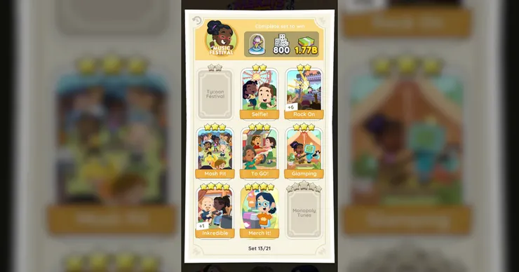 帶有造型獎勵的貼紙冊，出現在有第一張5星貼紙的貼紙冊