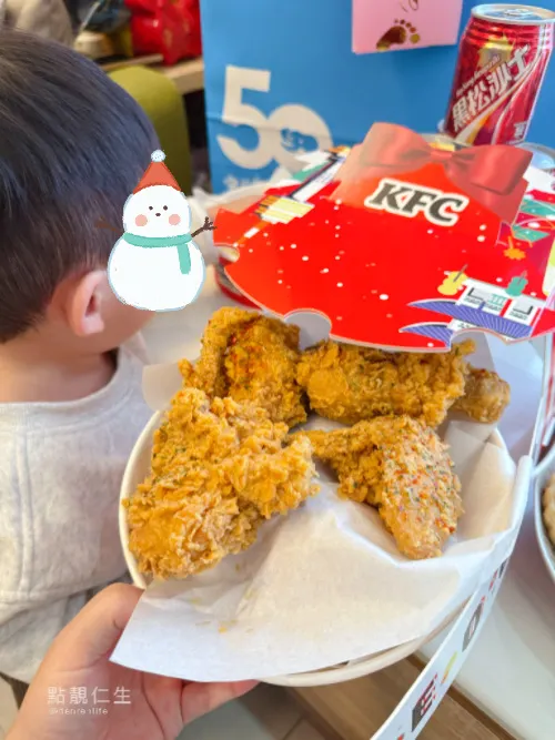 新口味的雪花乳酪脆雞 還Ok