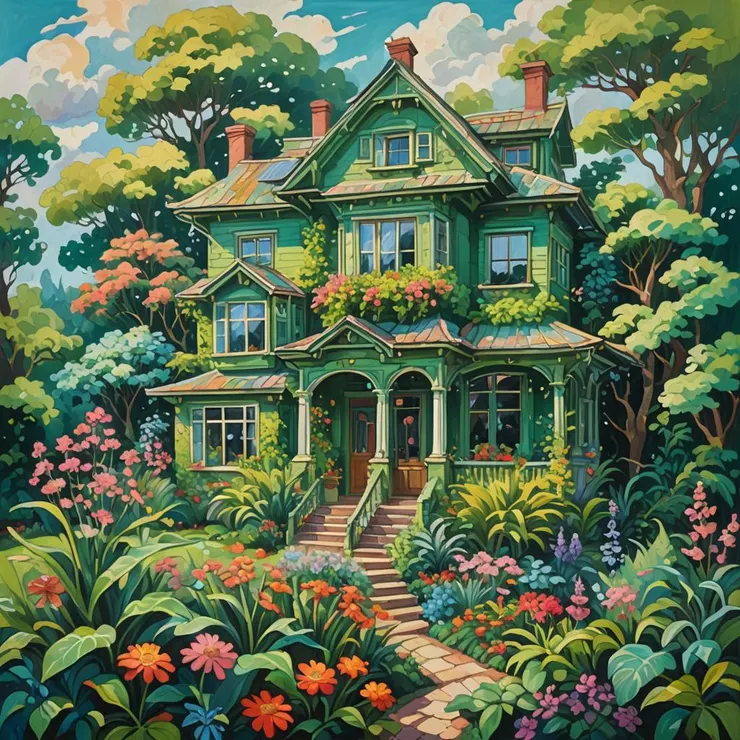 Detailed Gouache 