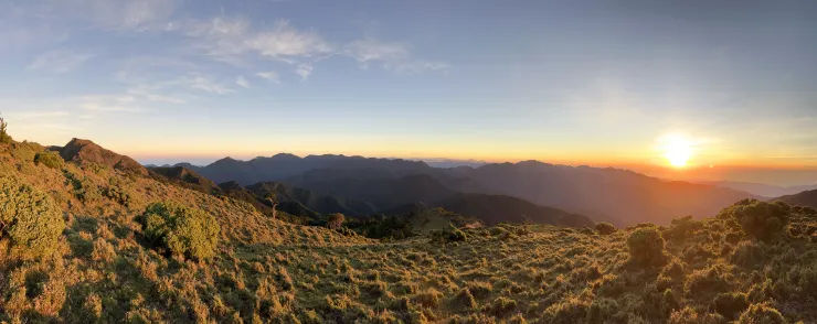 馬利加南東峰_日出