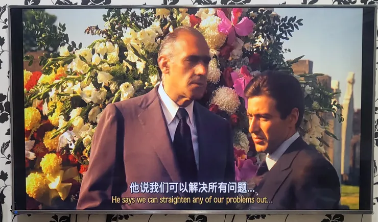 《教父》電影截圖