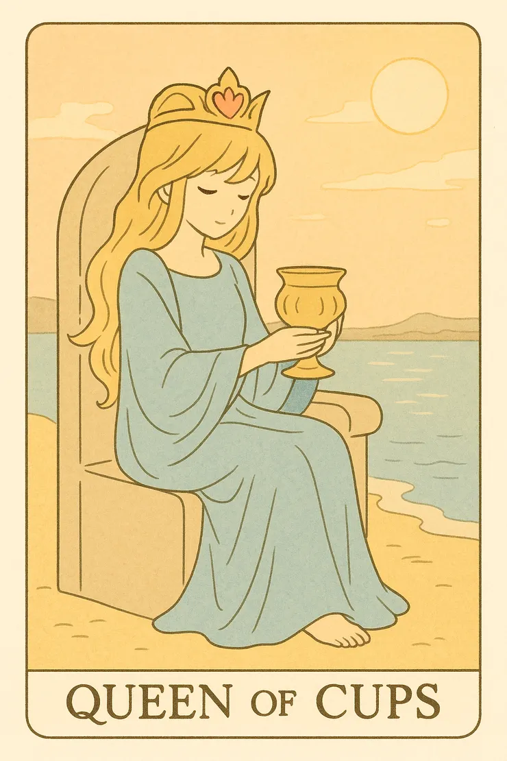 聖杯皇后（Queen of Cups）