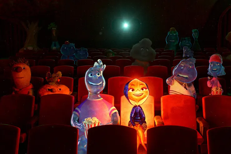 《元素方城市》電影劇照。