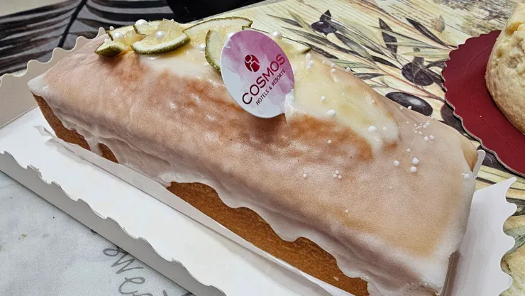 這也是外帶回家的檸檬磅蛋糕!也很好吃!