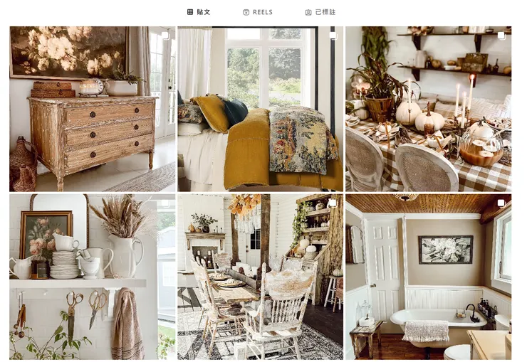 圖片來源:@antiquefarmhouse帳號