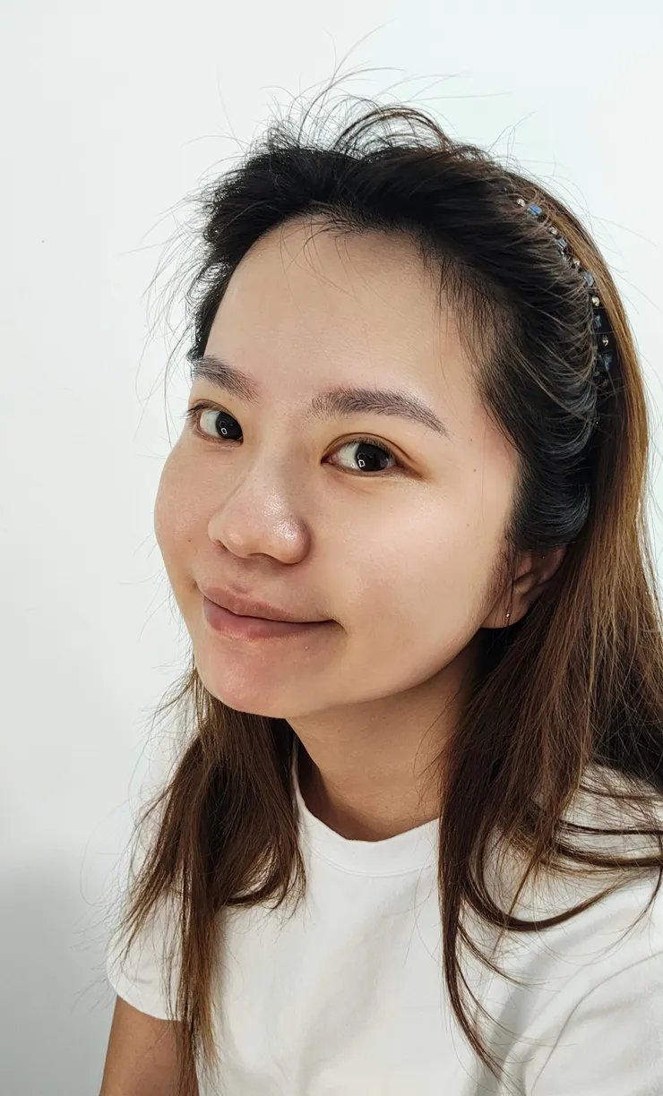 使用超水感保濕抗曬乳後