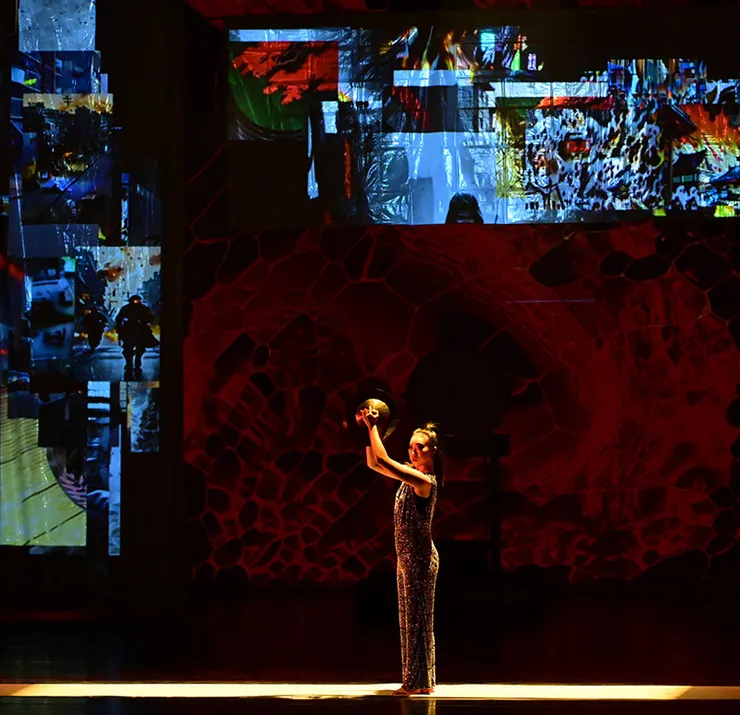 《無聲的戰爭Silent Warfare》演出劇照，黑碼藝識 Hey mechanic攝影師- 林冠戎