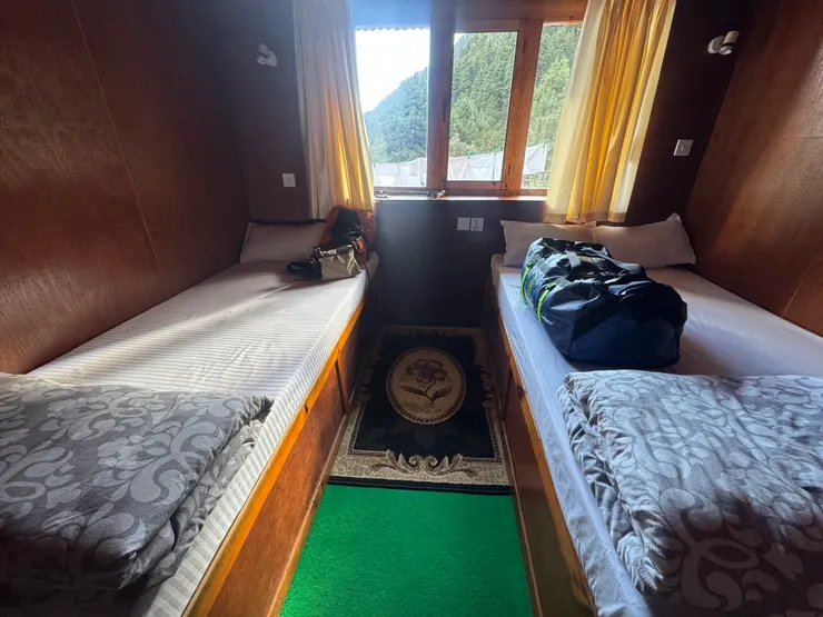 這間teahouse的房間比較豪華，有些比較簡陋。