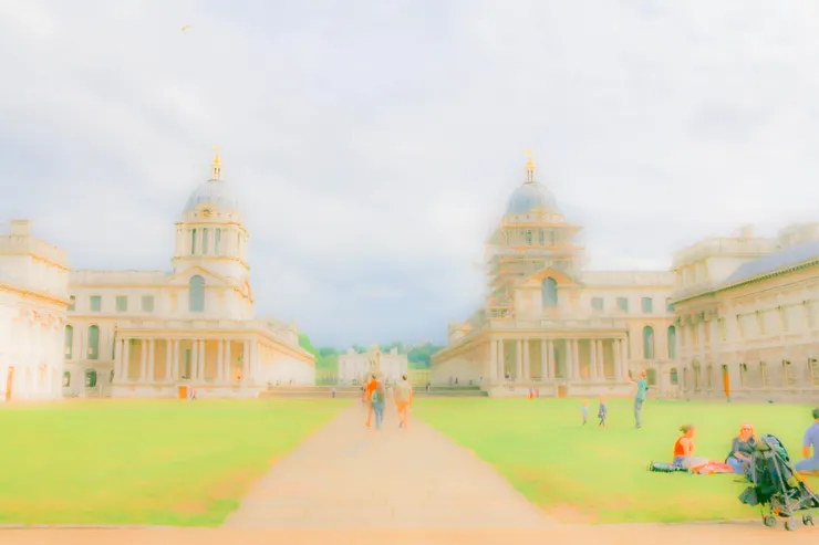 格林威治舊皇家海軍學院一景